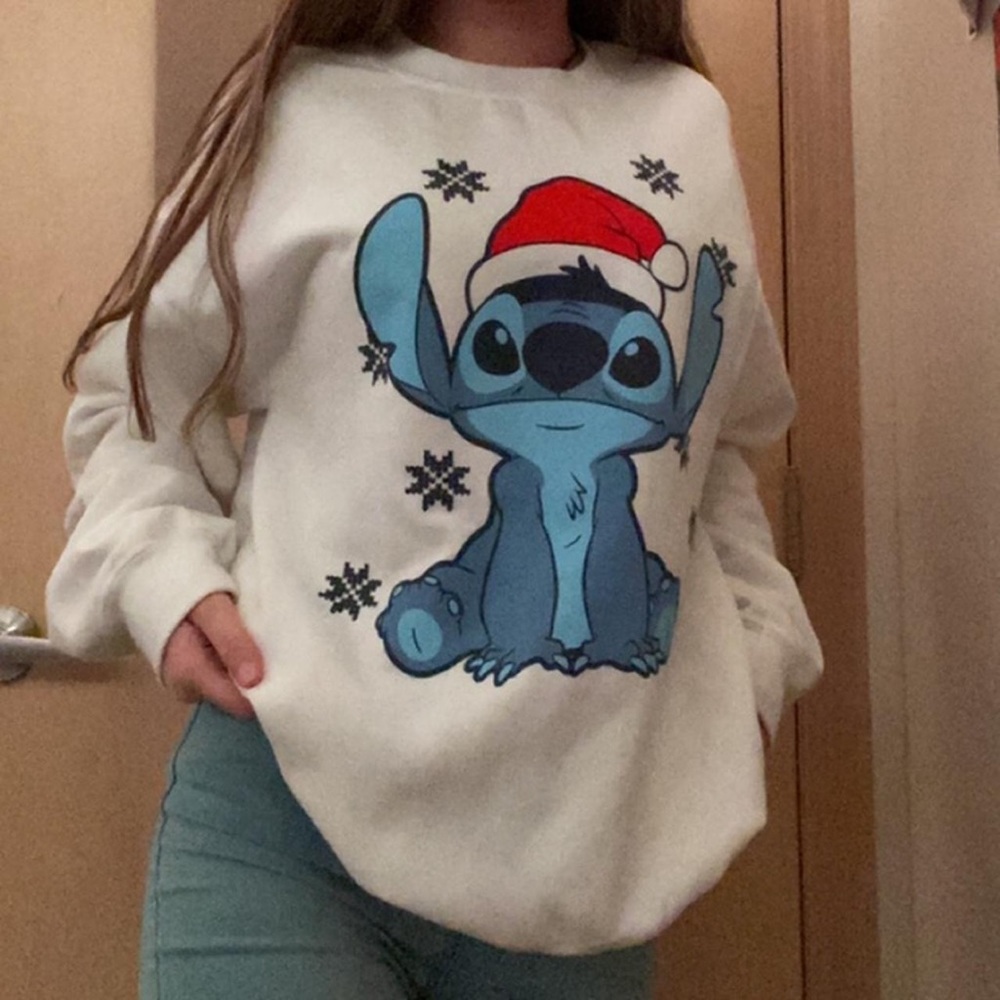 Stitch Christmas Sweat Shirt